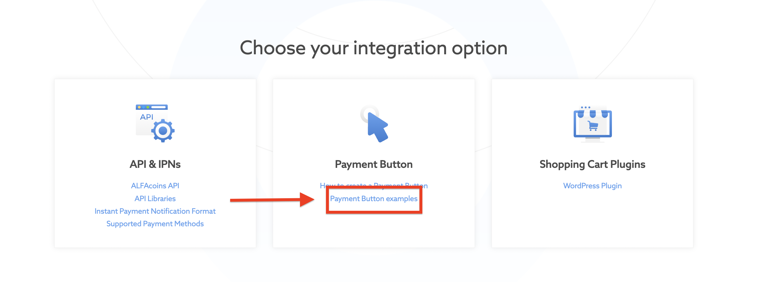 How to add the ALFAcoins API-api1