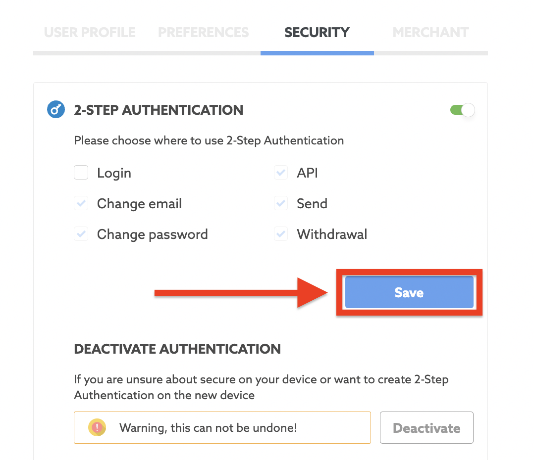 2-step Authentication